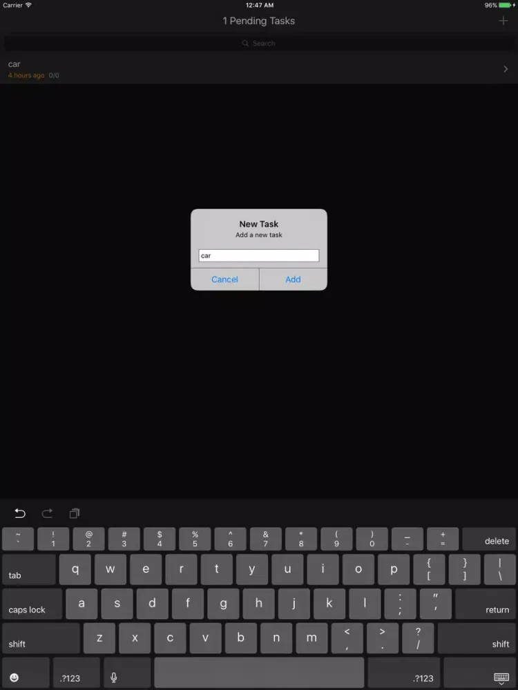 MultiTask iPad  スクリーンショット