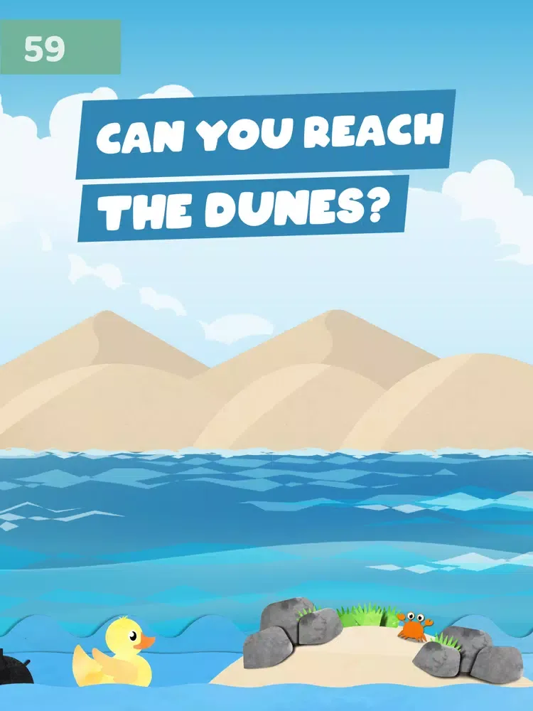 Ảnh chụp màn hình của DUCKit - How far can you go? iPad 