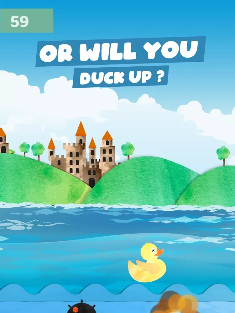 Ảnh chụp màn hình của DUCKit - How far can you go? iPad 