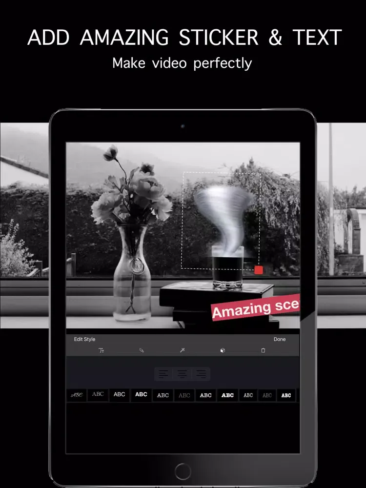 Capturas de tela do Video Maker&Editor: All in One iPad 