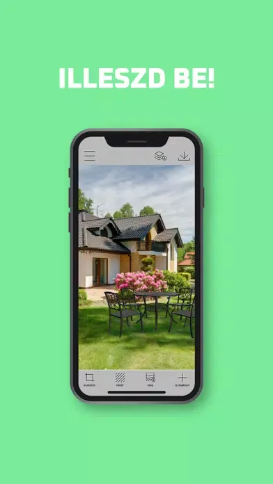Captures d'écran de Garden app - edit your space