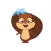 DUDE-Squirrel Sticker