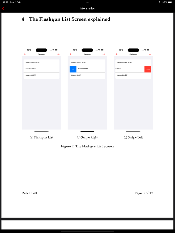 Flash Photography Adviser iPad  سکرین شاٹس