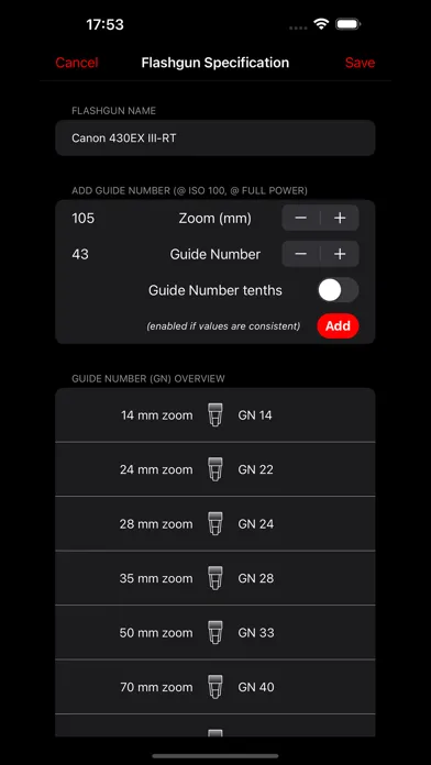 Capturas de pantalla de Flash Photography Adviser