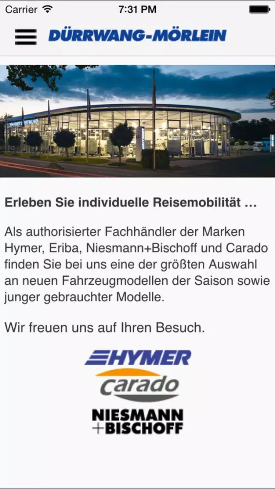 Zrzuty ekranu Dürrwang GmbH & Co.