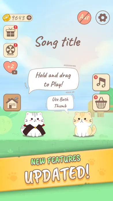 Скриншоты Duet Cats: Dual Osu Music