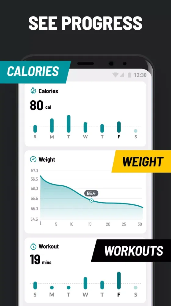 Dumbbell Workout at Home Screenshots