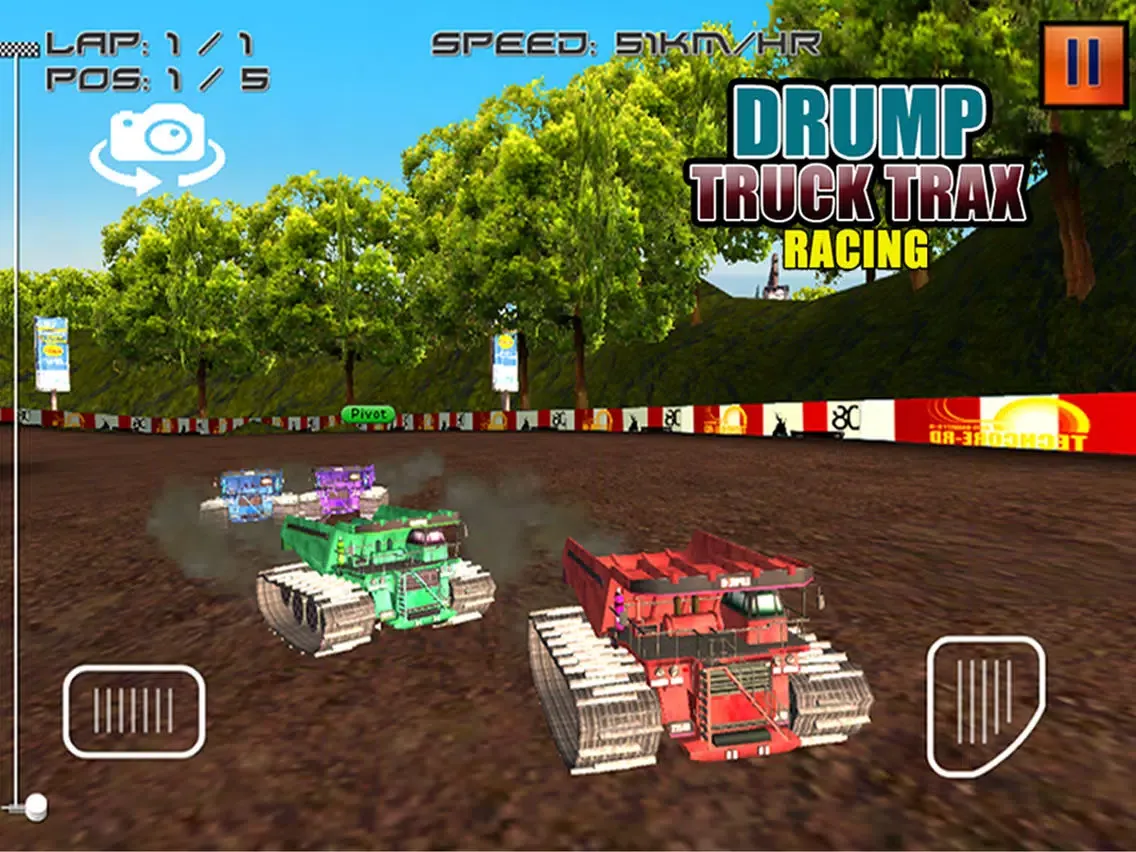 Captures d'écran de Dump Truck Trax Racing iPad 