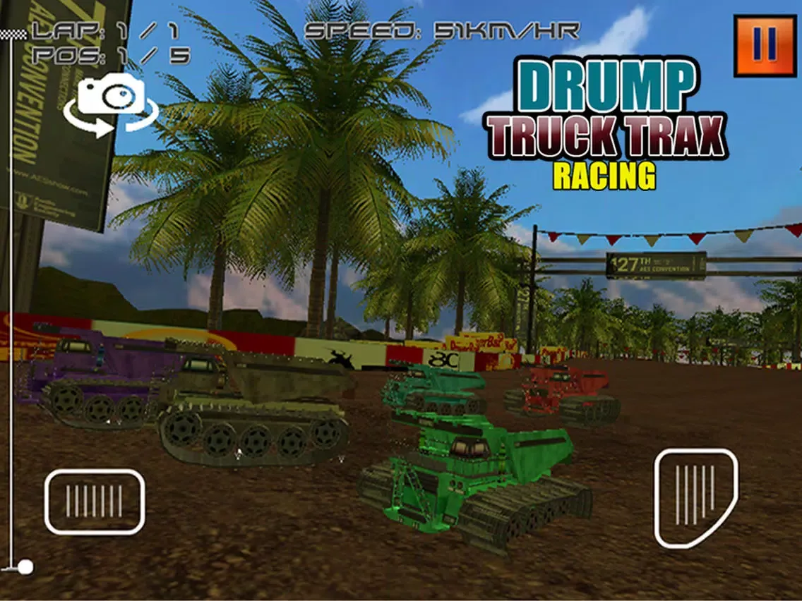 Captures d'écran de Dump Truck Trax Racing iPad 