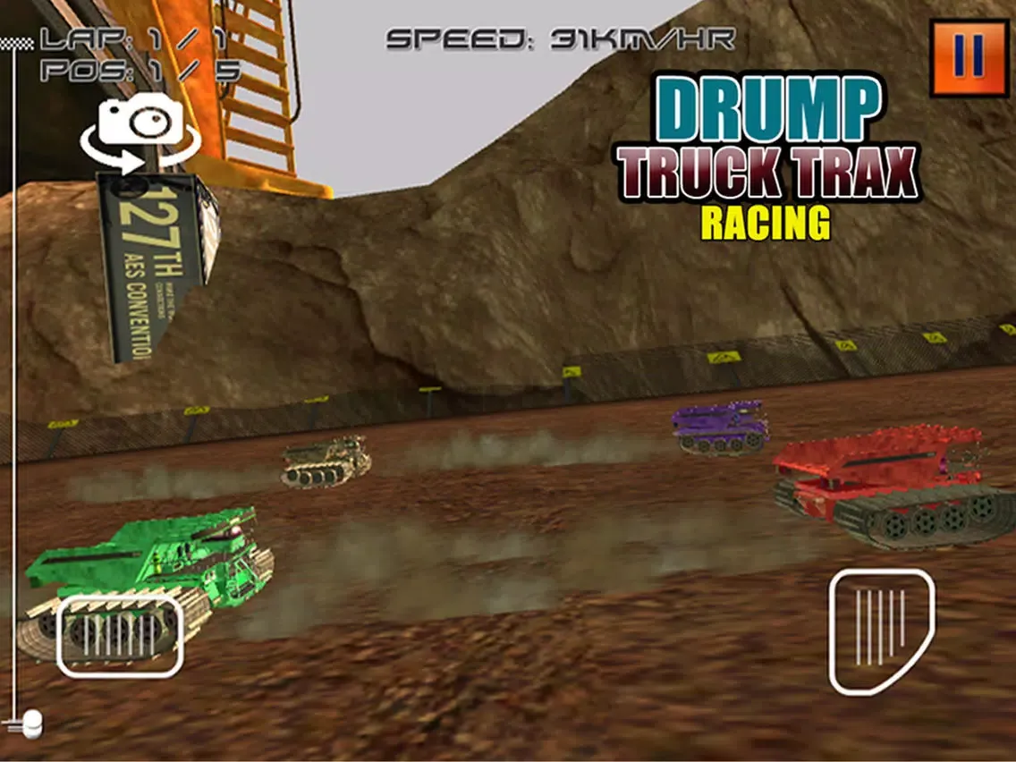Captures d'écran de Dump Truck Trax Racing iPad 