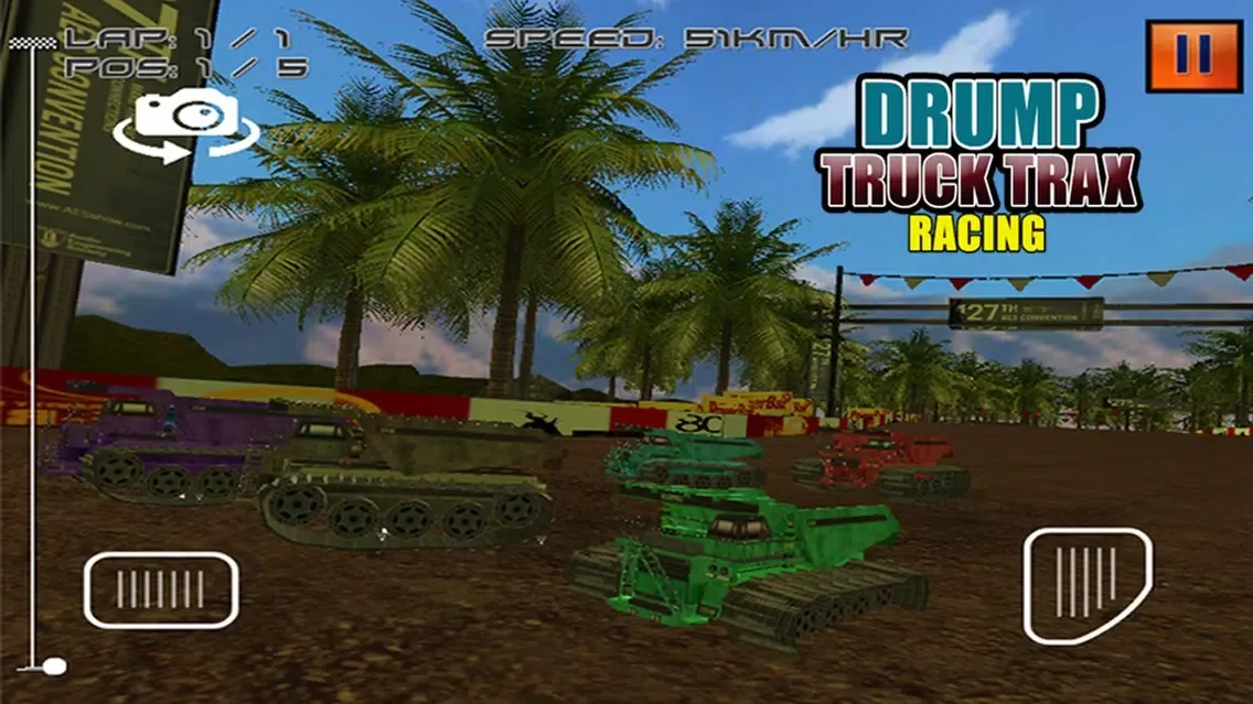 Captures d'écran de Dump Truck Trax Racing