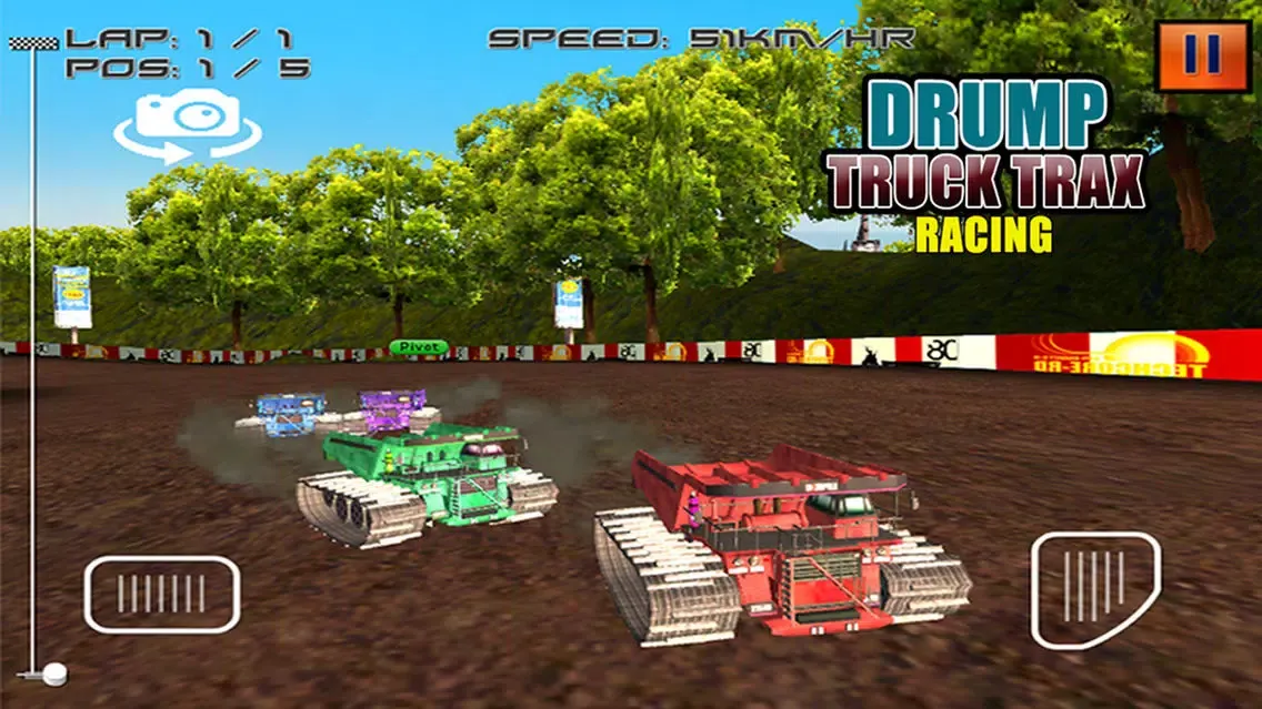 Captures d'écran de Dump Truck Trax Racing