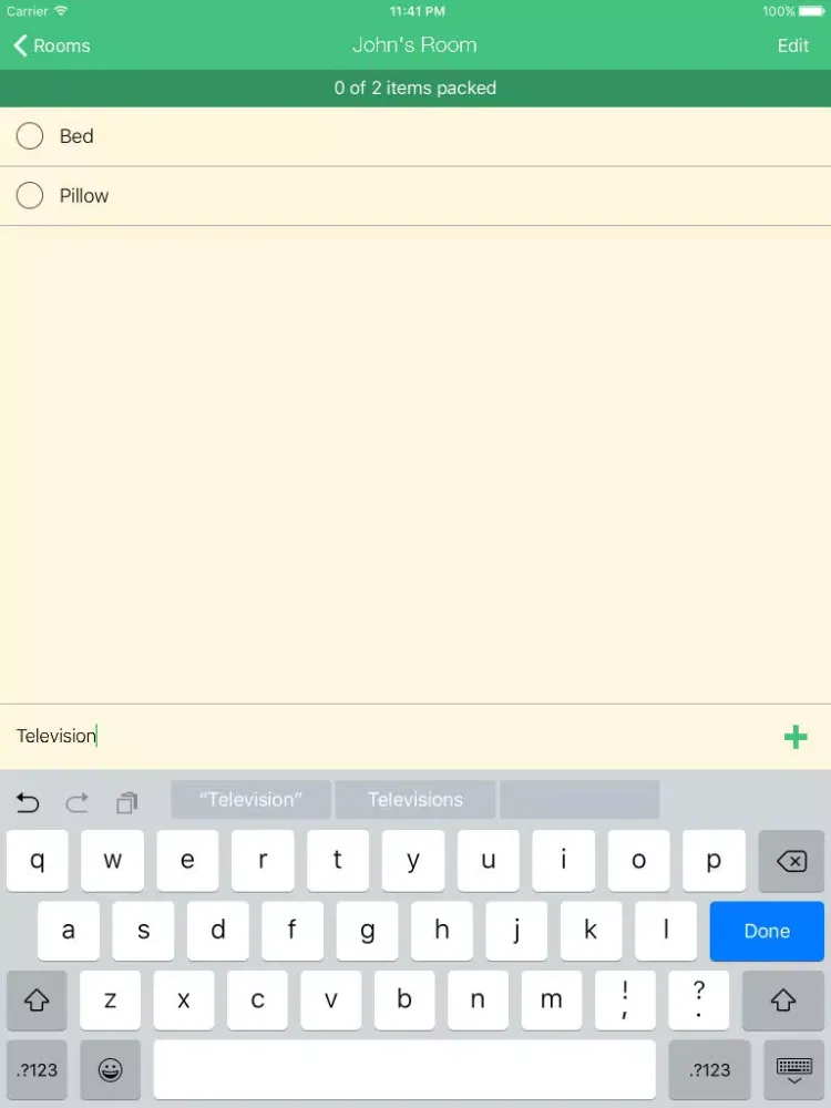 Moving Organizer iPad 應用截圖