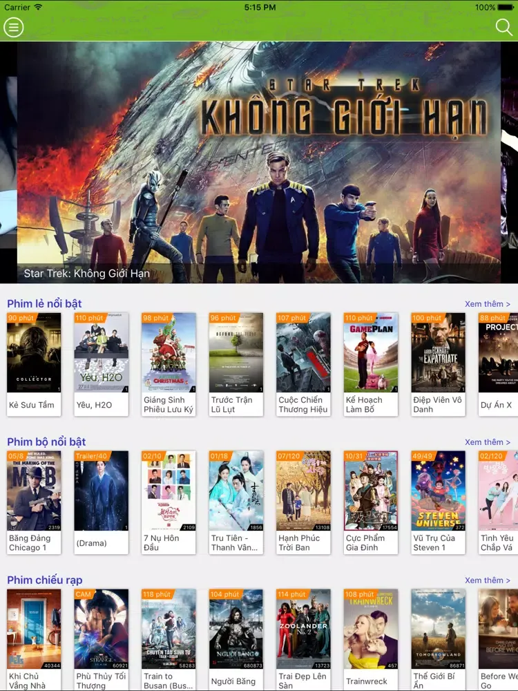 Phim HDOnline - Xem phim HD miễn phí, tốc độ cao iPad  Screenshots