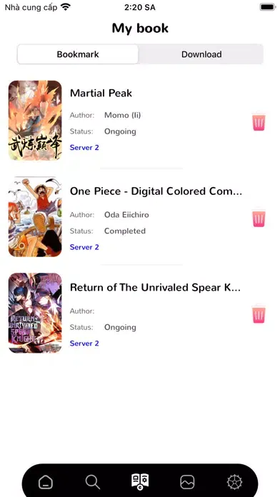 Tangkapan layar Manga Reader : Top Manga Book