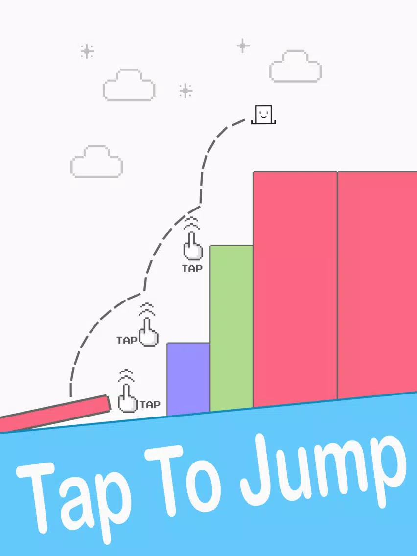 Threes Up! - Fun, Run & Jump iPad 應用截圖