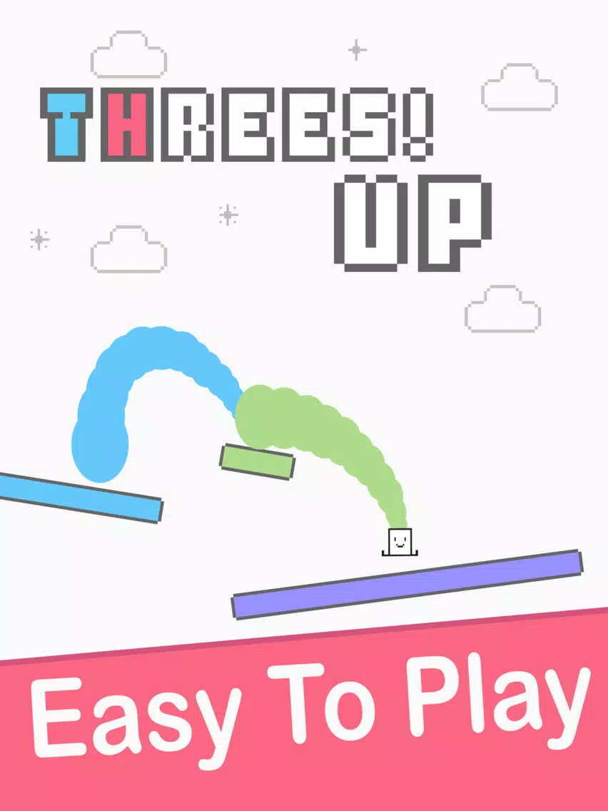 Threes Up! - Fun, Run & Jump iPad 應用截圖