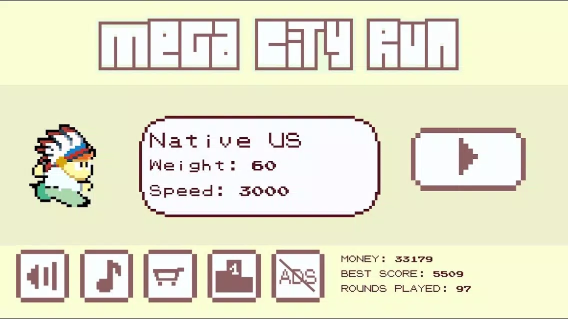 Capturas de tela do Mega City Run