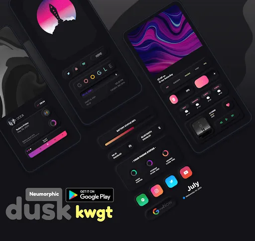 Dusk KWGT স্ক্রিনশট