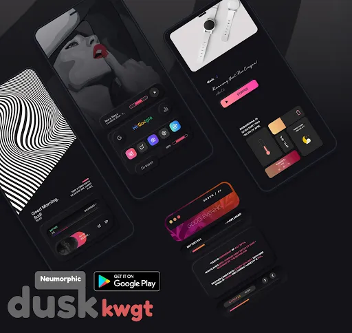 Dusk KWGT স্ক্রিনশট