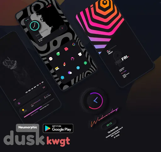 Dusk KWGT স্ক্রিনশট