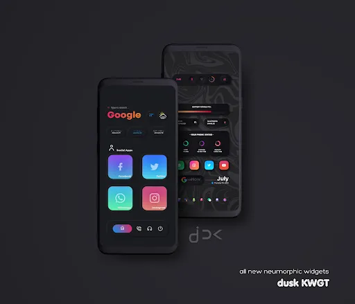 Dusk KWGT স্ক্রিনশট