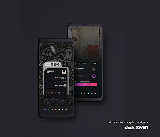 Dusk KWGT স্ক্রিনশট
