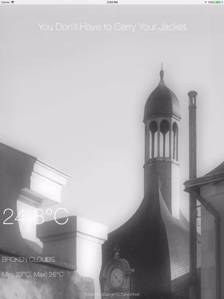 Capturas de pantalla de Do I Need My Jacket iPad 