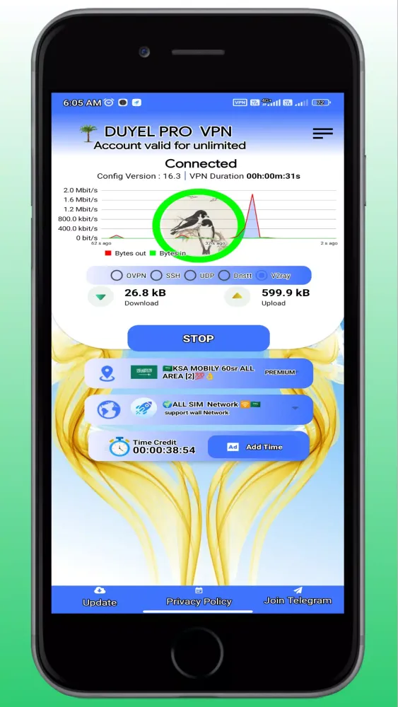 Duyel pro vpn & multi protocol Ekran Görüntüleri