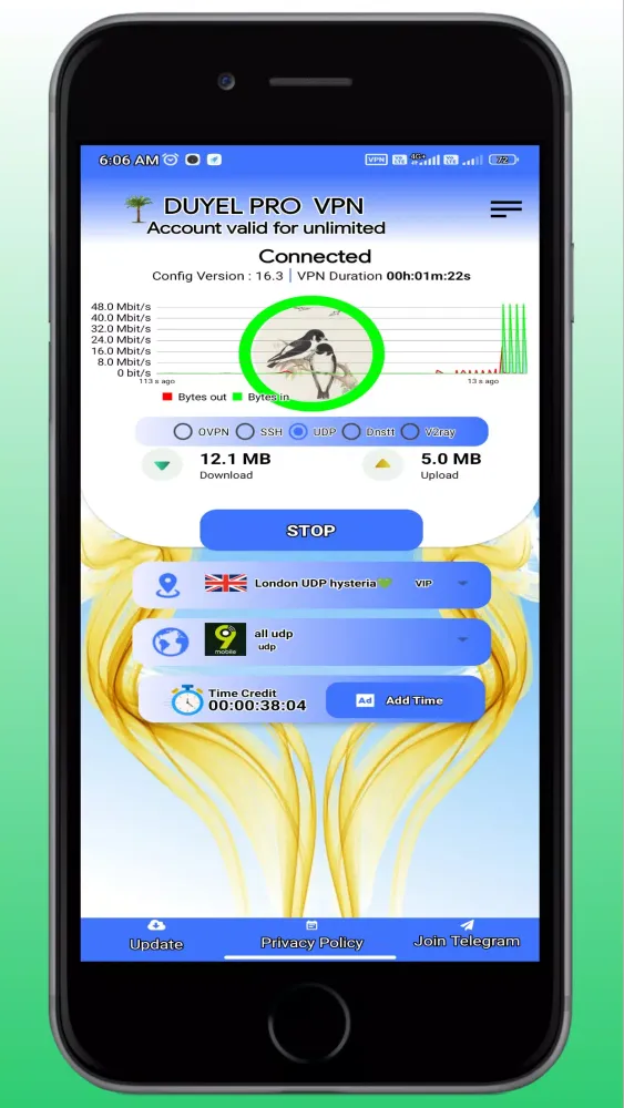 Duyel pro vpn & multi protocol Ekran Görüntüleri