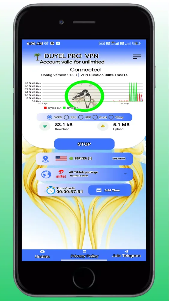 Duyel pro vpn & multi protocol Ekran Görüntüleri