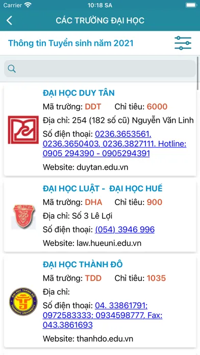 Capturas de pantalla de Tuyển Sinh A-Z