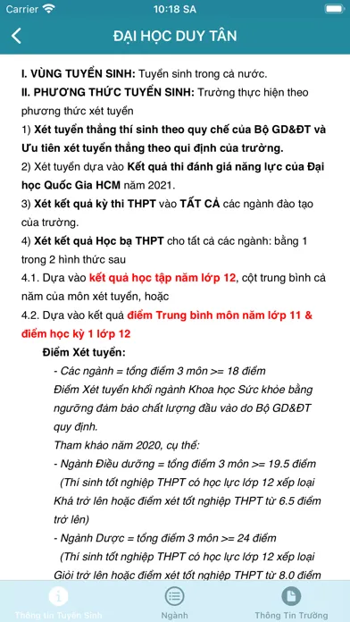 Capturas de pantalla de Tuyển Sinh A-Z
