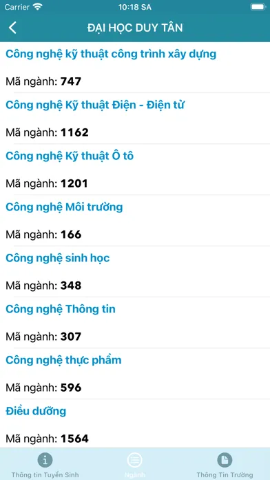Capturas de pantalla de Tuyển Sinh A-Z