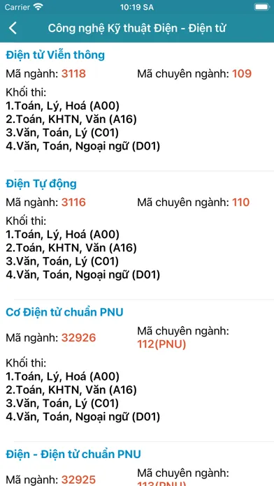 Capturas de pantalla de Tuyển Sinh A-Z