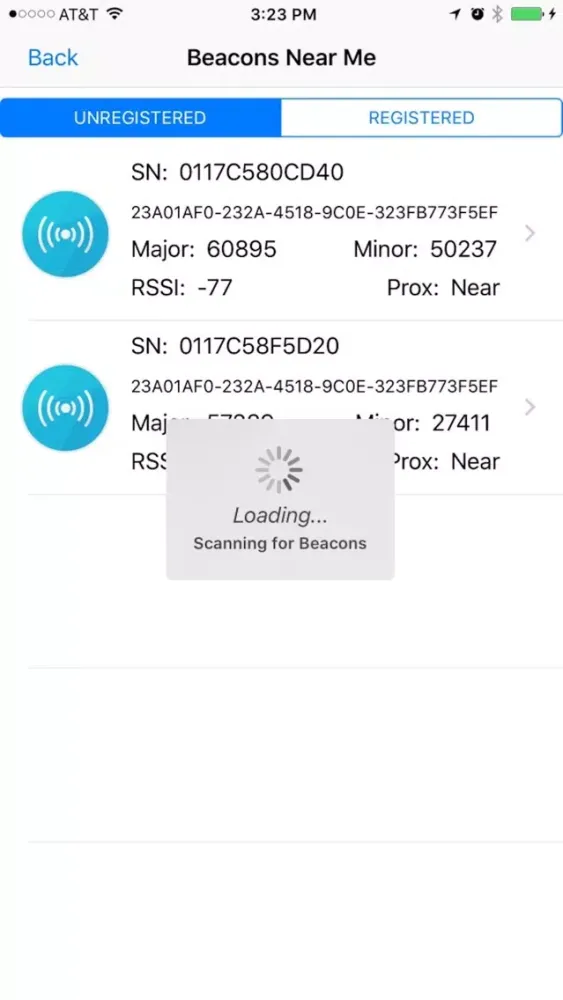 Beacon Config Tool应用截图