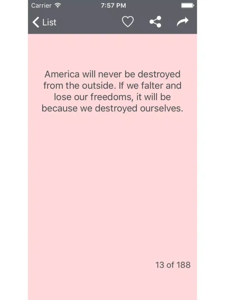 Abraham Lincoln - The best quotes iPad Screenshots