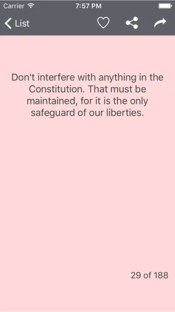 Abraham Lincoln - The best quotes Screenshots