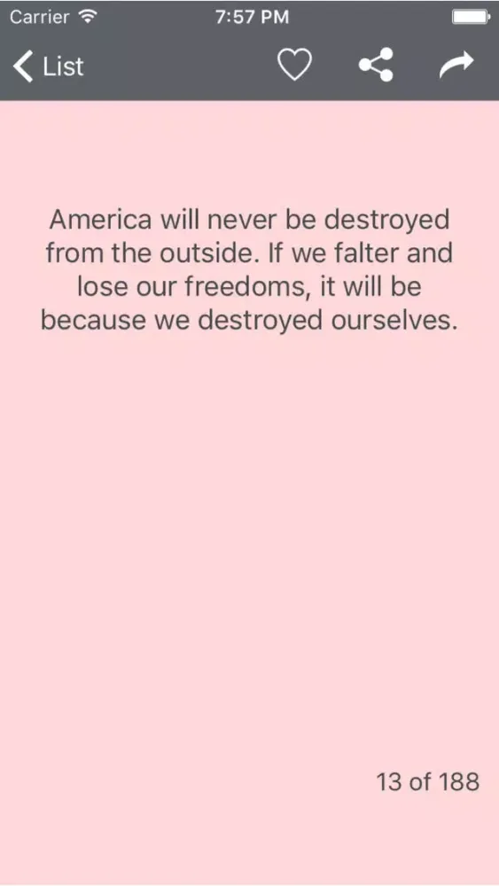 Abraham Lincoln - The best quotes Screenshots