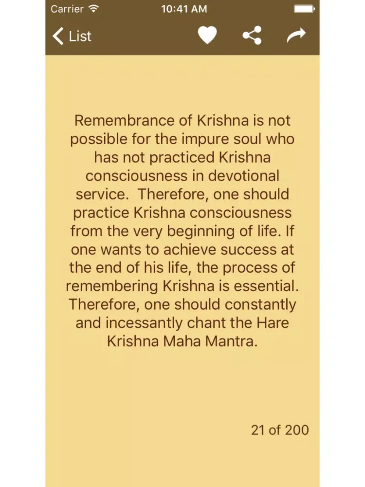 Srimad Bhagavatam - The best quotes iPad  Screenshots