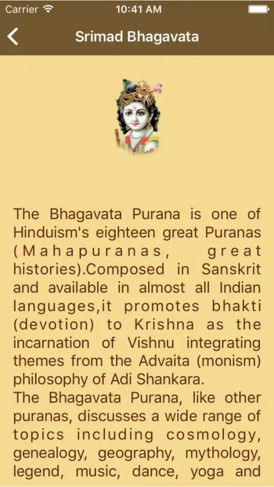 Srimad Bhagavatam - The best quotes Screenshots