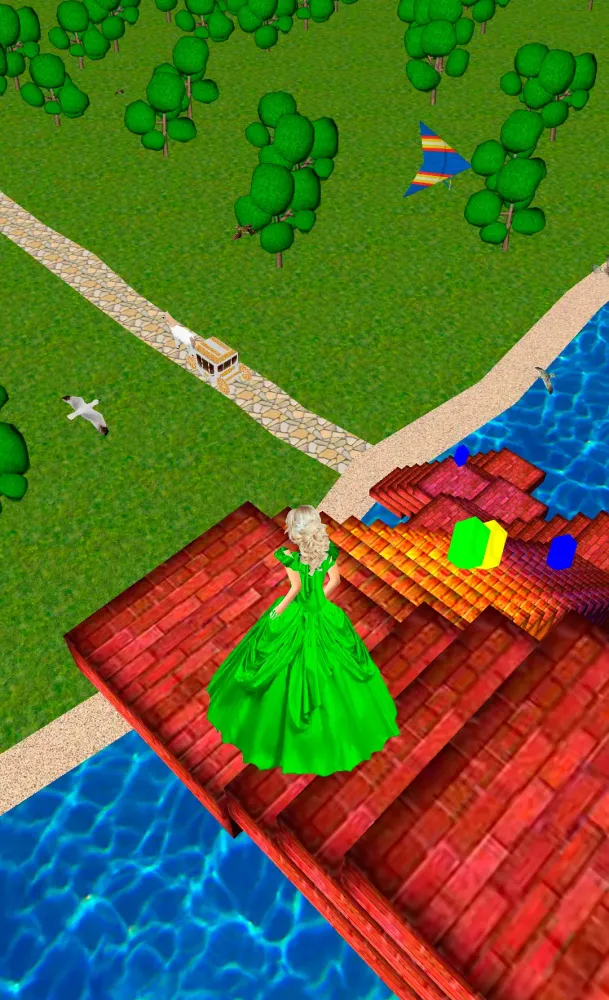 Tangkapan skrin Cinderella. Way home.