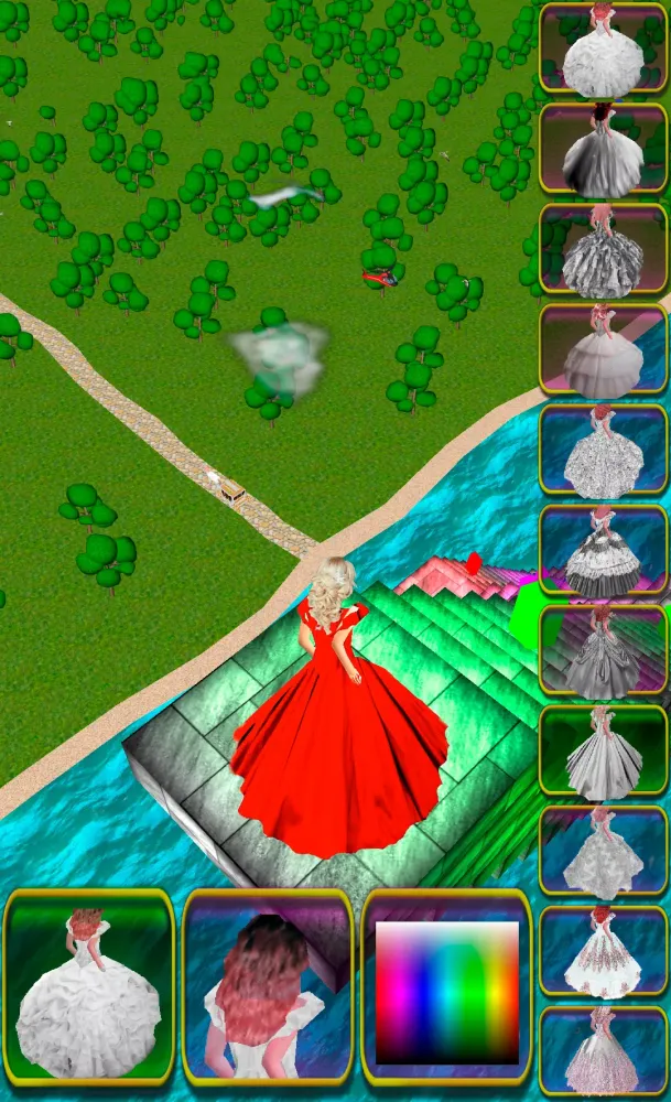 Tangkapan skrin Cinderella. Way home.