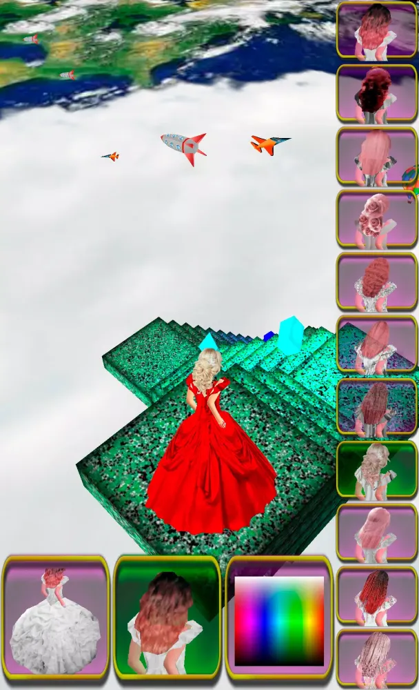 Tangkapan skrin Cinderella. Way home.