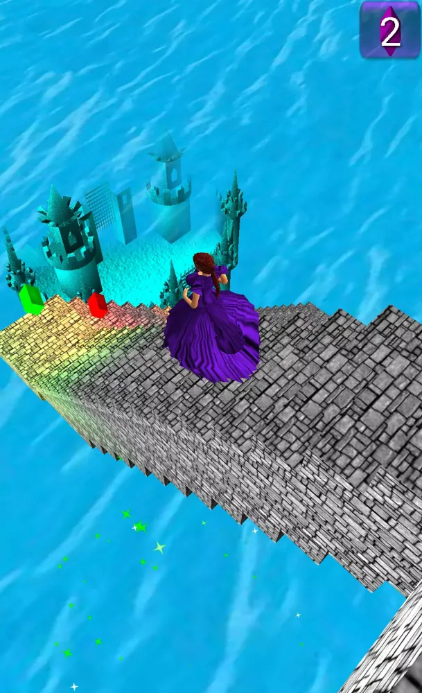 Cinderella 3D. Road to Castle. Screenshots
