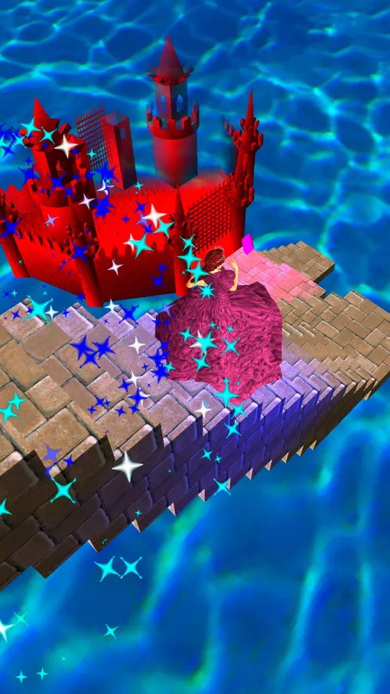 Cinderella 3D. Road to Castle. Screenshots