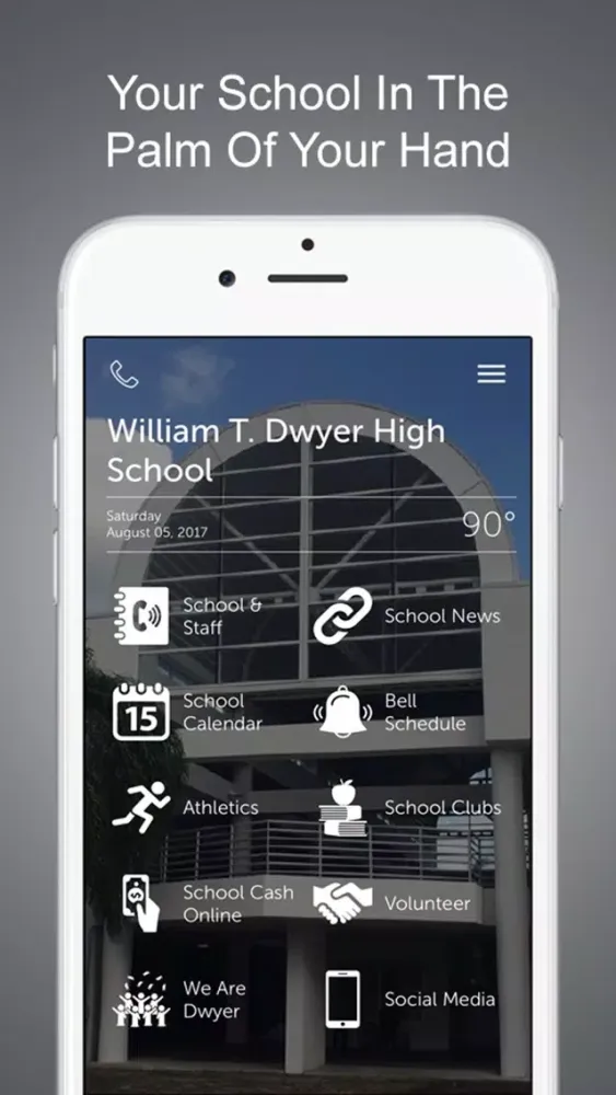 Tangkapan skrin Dwyer HS