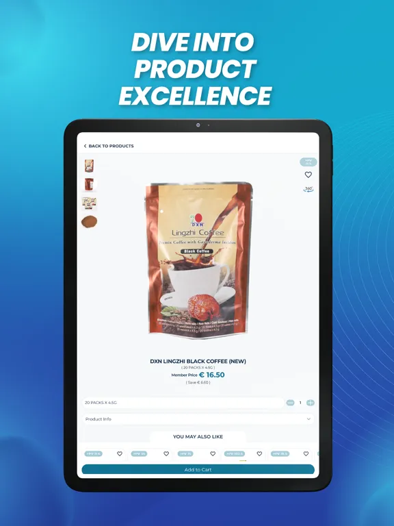 DXN Shop iPad 應用截圖