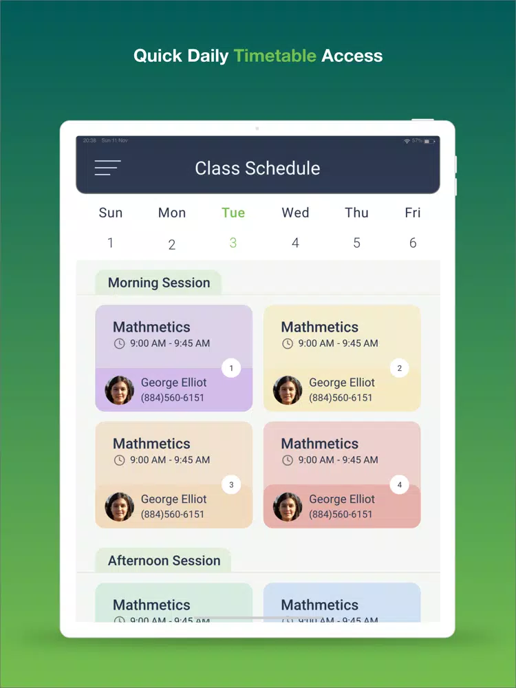 Adarsh Samudayik Vidhya Mandir iPad 应用截图