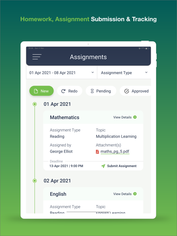 Zrzuty ekranu Glorious Academy : Chitwan iPad 